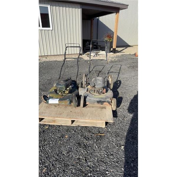 POULAN Q45 22" CUT BRIGGS & STRATTON MOWER CRAFTS MAN 20" 6HP MULCHING MOWER SN 22598M002350 NOT SUR