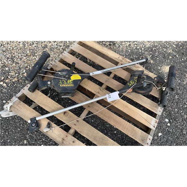 EASI TROLL CANNON MANUAL DOWN RIGGER 2 OF