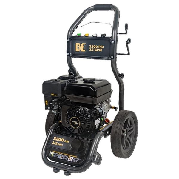 BE327PX-BE COLD WATER GAS PRESSURE WASHER Specifications:FRAME 122 ENGINE Powerease 212 CC 212 PSI 3