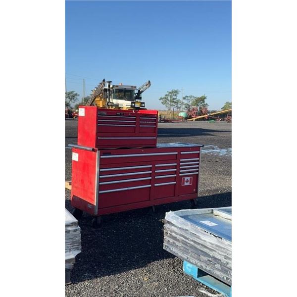 TOOL BOX SET RED ULTRA PRO 7 DRAWER EVERCRAFT  15 DRAWER ON WHEELS 2B