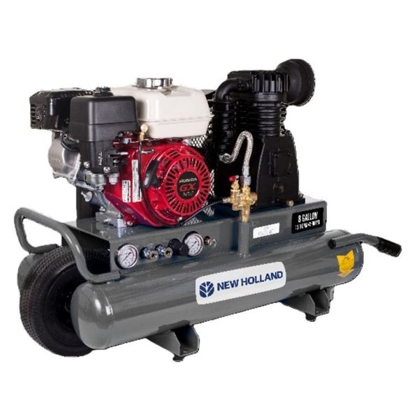 "NEW" NAC658HB - Honda Air Compressor Wheelbarrow Gas Powered - 13.8 CFM @ 125 PSI - 8 gal. - NEW HO