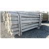Image 2 : 1 SKID OF ROUND POSTS 5' X ASSORTED DIAMETERS 1A