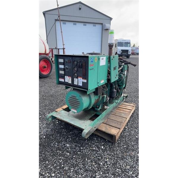 2000 CUMMINS ONAN STANDBY GENERATOR 13.4KW 1PH 20KW3PH SINGLE & THREE PHASE, 635 HRS FORD MOTOR SN 6