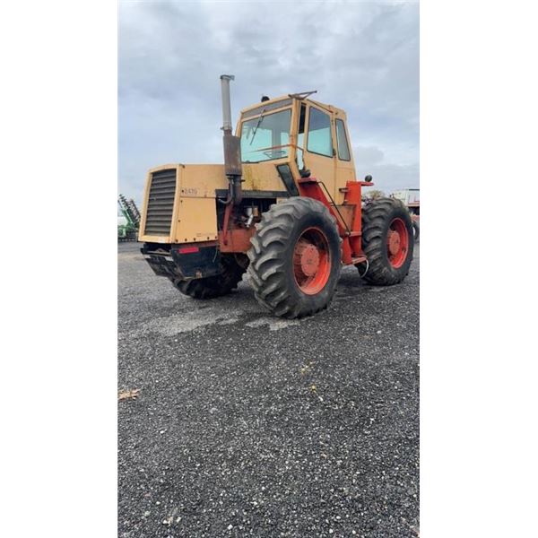 CASE 2470 4 WHEEL DRIVE TRACTOR BEEN SITTING NOT RUNNING 540 TURBO CHARGED SN 8712618 HAS DUALS NEED