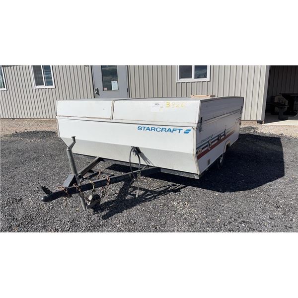1991 STARCRAFT POP UP CAMPER TRAILER WITH OWNERSHIP AND KEY VIN 1SACB11EOM1C02033