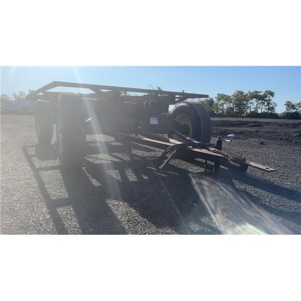 HYDRAULIC LIFT FLAT WAGON 15 TON, 8' X 16', 11R22.5 TIRES 2B