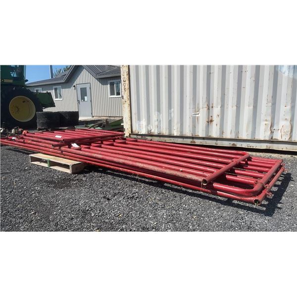 TUBULAR STEEL FARM GATES 2 - 4' 1 - 12' 2 - 16' 2E