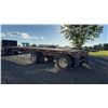 Image 3 : 1990 UTILITY 48' FLAT BED TRAILER NO TITLE GREAT SOLID DECK  TRAILER