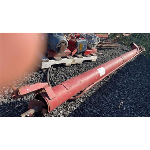 FARMATIC 12'X6" HYDRAULIC DRIVE SEED AUGER AUGER 1C