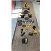 Image 2 : DEWALT TOOL SET 20 VOLT DRILL, DRIVE , FLASHLIGHT, 6" CIRCULAR SAW 15 BATTERIES , 4 BATTERY CHARGES 