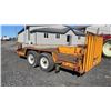 Image 3 : ARBOUR WELDING 14' TRAILER PLUS 3' ON FRONT W/6000 LB AXLE EACH AWDB1407A14092694 OWNERSHIP IN OFFIC