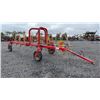 Image 5 : ENOAGRICOLA ROSSI RT7 9 WHEEL RAKE HYD LIFT, MANUAL UNFOLD, 7 WORKING POSITIONS, GOOD FOR RAKING TWO