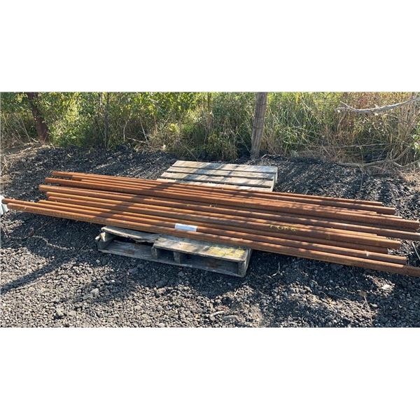 PALLET OF STEEL ROUND TUBING 1A