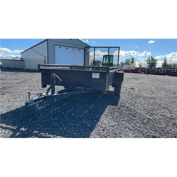 HOME MADE TRAILER 5' X 10', 3500 LB AXLE WITH LIGHTS OWNERSHIP IN OFFICE  2F