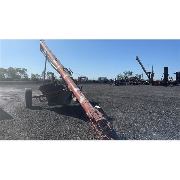 HARCO BIG JIM GRAIN AUGER 6" X 16' BRISTLE AUGER, IN GOOD WORKING ORDER 1D