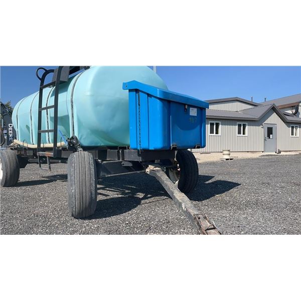 WATER WAGON W/HONDA 5HP PUMP 2" PLUMBING 1600 GALLONN W/ 20 TON HORST RUNNING GEAR SN 801850 2A