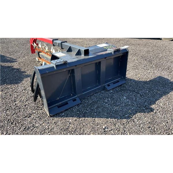 RAYTREE RMT48 HYDRAULIC TRENCHER ATTACHMENT 5' FOR SKID STEER, 340KG SN T20241110180