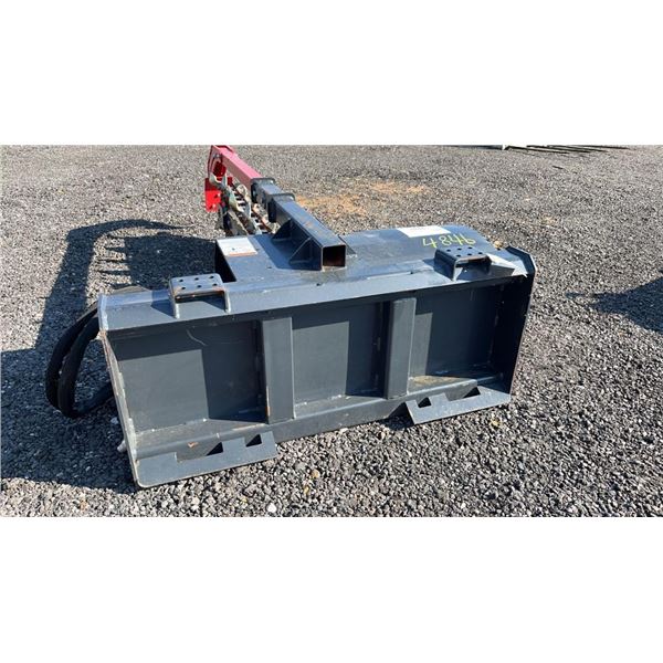 RAYTREE RMT48 HYDRAULIC TRENCHER ATTACHMENT 5' FOR SKID STEER, 340KG 2A