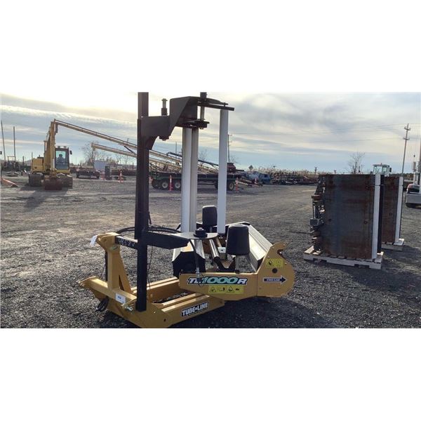 NEW  TUBE-LINE TL1000R BALE WRAPPER INDIVIDUAL ROUND BALE WRAPPER,BALE COUNTER IN OFFICE S/N 2110107