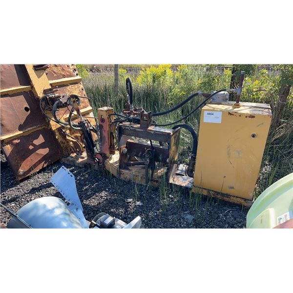 TIGER TM60 DITCH BANK MOWER SN T4572HP 1D