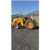 Image 2 : MASSEY FERGUSON 30E 2 WHEEL DRIVE TRACTOR THIS TRACTOR ONLY W/ JD640 LOADER PLATE, COUNTER WEIGHTS, 
