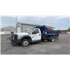 Image 2 : 2013 FORD F550 SUPER DUTY TRUCK & PLOW  6.7L POWER STROKE DIESEL ENGINE AUTOMATIC TRANSMISSION  GVWR