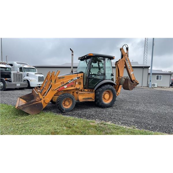 2006 CASE 580M BACKHOE LOADER SERIES 2, CAB,PILOT CONTROLS 4WD 7784 HRS SN N5C390847