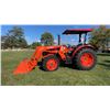 Image 1 : 2022 KUBOTA M7060 UTILITY TRACTOR W/LA1154A LOADER AND FM184 72" BUCKET, 139.7 HOURS  KBUMFCDRCN8M97