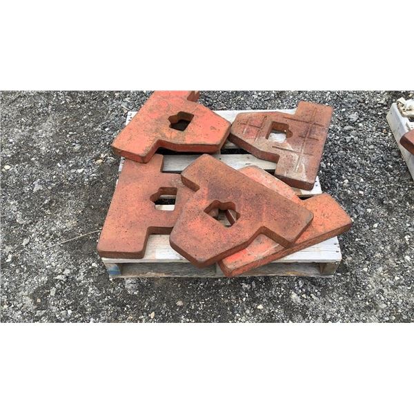 LOT OF 5 NEW IDEA WEIGHTS SOLD 5 TIMES THE MONEY LOC:3B