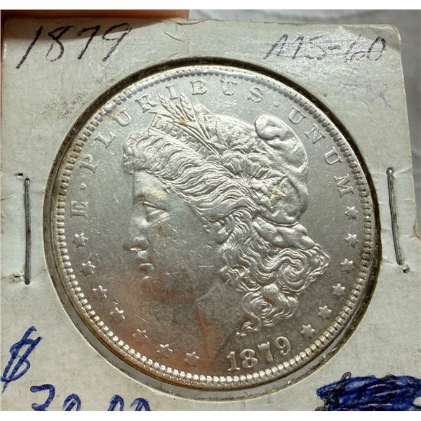 MORGAN SILVER DOLLAR - 1879