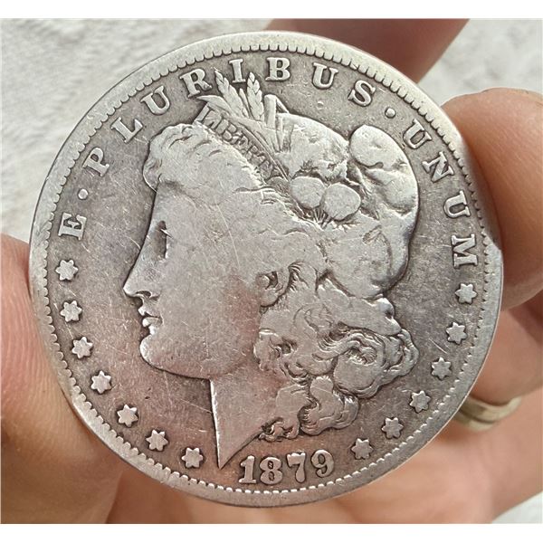 MORGAN SILVER DOLLAR - 1879S