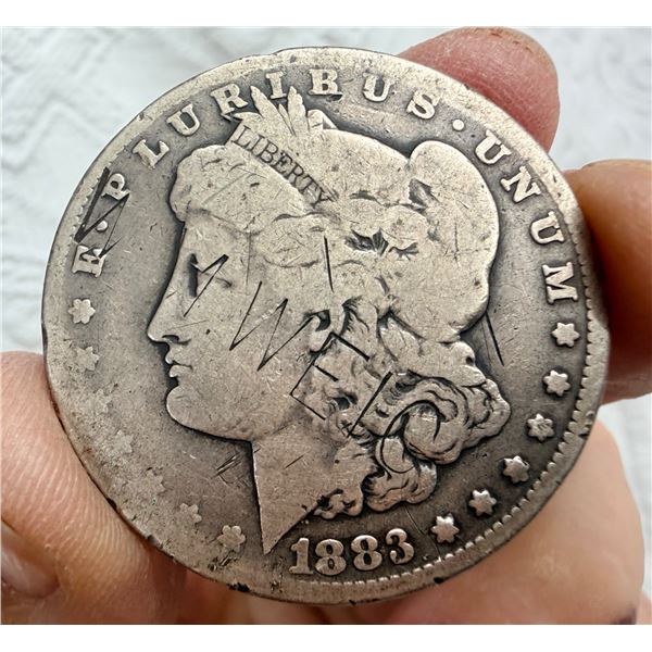 MORGAN SILVER DOLLAR - 1883CC