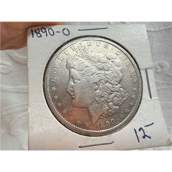 MORGAN SILVER DOLLAR - 1890O