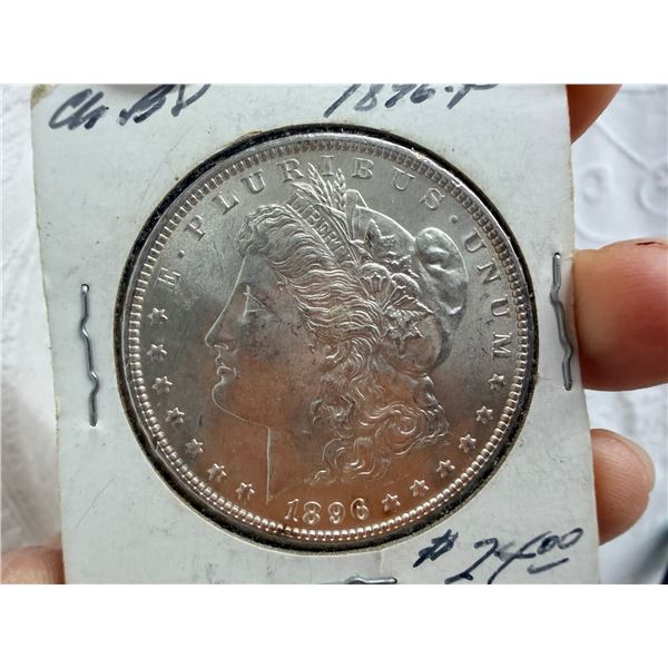 MORGAN SILVER DOLLAR - 1896