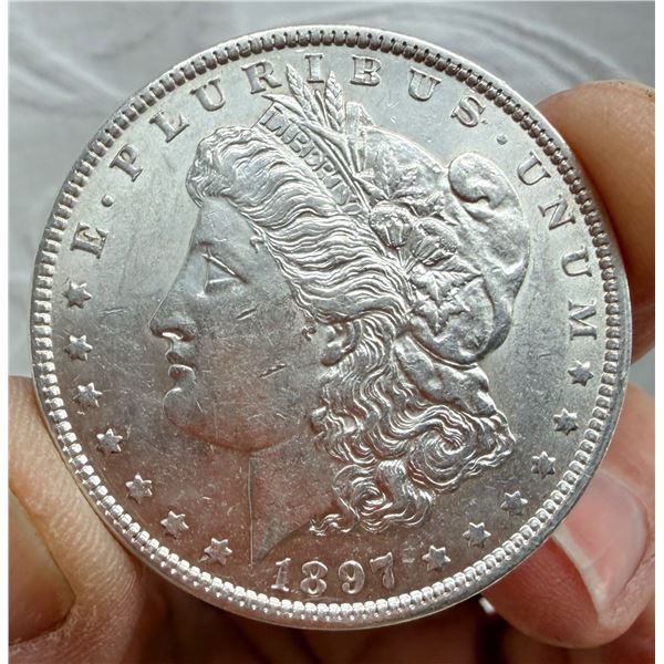 MORGAN SILVER DOLLAR - 1897