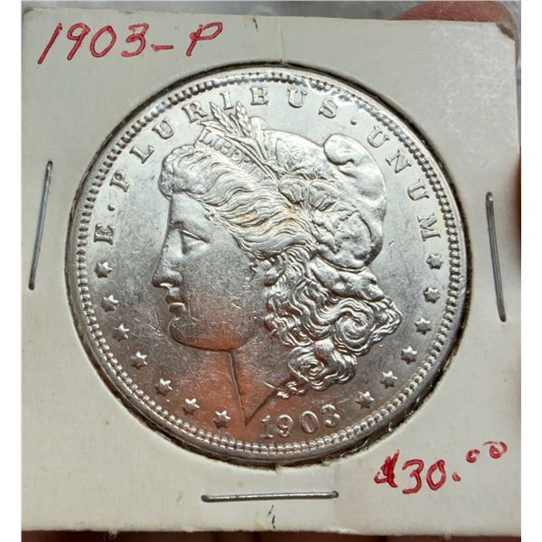 MORGAN SILVER DOLLAR - 1903