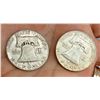 Image 2 : BEN FRANKLIN SILVER HALF DOLLARS - 1951, 1951D