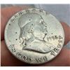 Image 4 : BEN FRANKLIN SILVER HALF DOLLARS - 1952, 1952D