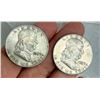 Image 1 : BEN FRANKLIN SILVER HALF DOLLARS - 1959, 1959D