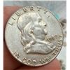 Image 6 : BEN FRANKLIN SILVER HALF DOLLARS - 1959, 1959D