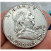 Image 5 : BEN FRANKLIN SILVER HALF DOLLARS - 1961, 1961D
