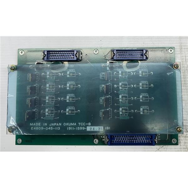 Okuma #E4809-045-113 / 1911-1599-24.35 IBI / TCC-B Circuit Board Unit
