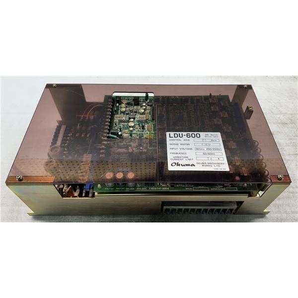 Okuma #LDU-600 / E4809-747-005-E DC Servo Drive Unit