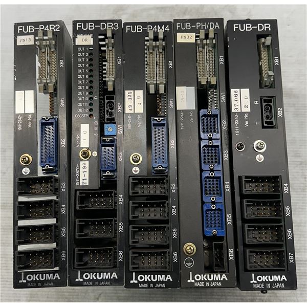 Lot of (5) Okuma FUB Cards