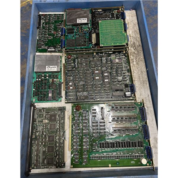Lot of (6) Okuma Circuit Boards