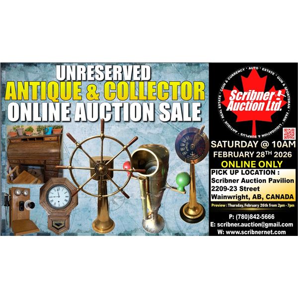 ANTIQUE & COLLECTOR AUCTION ~ ALL CATEGORIES !