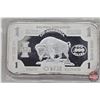 Image 1 : Silver Bullion Bar : United States : Buffalo Design (Fine Silver .9999 : 1 Oz) (GST Exempt)