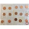 Image 2 : RCM Canada Unc One Cent (57 Coins) : Variety of Years / Styles / Types (Proof-Like) Sealed in origin