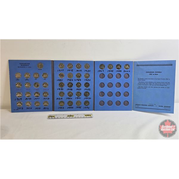 Canada Five Cent Collection (41) in Whitman Portfolio : 1961-2000 (Intermittent)