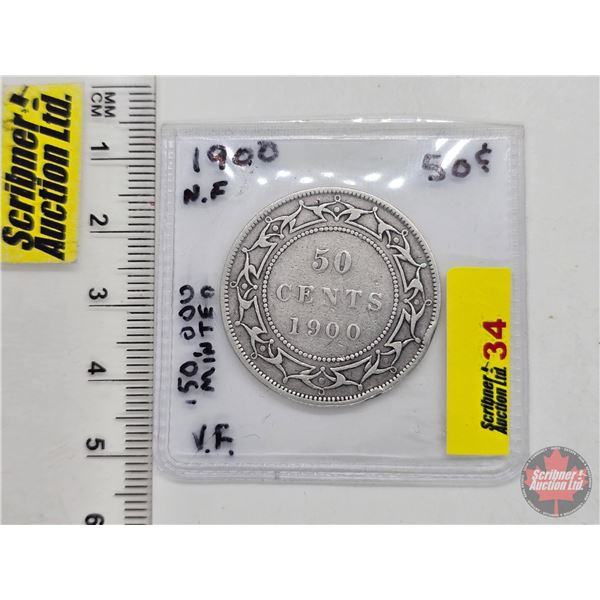 Newfoundland Fifty Cent 1900